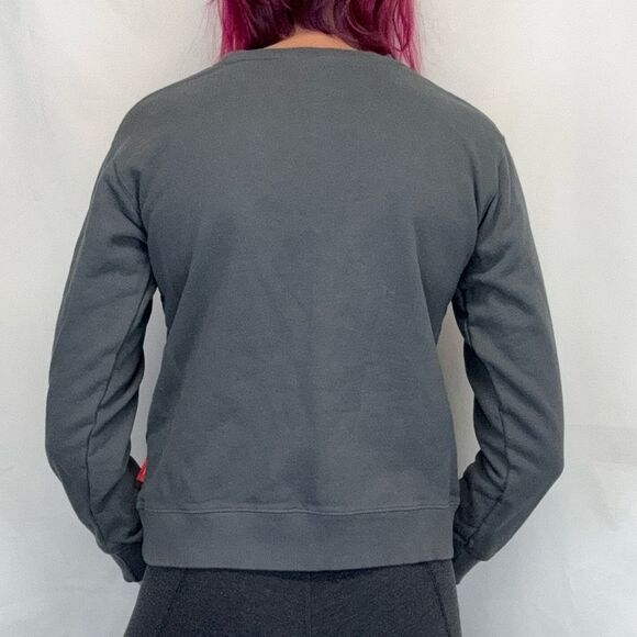 Nintendo Women Legend of Zelda Pullover Sweatshirt S SM Small Charcoal Grey Gray - Picture 2 of 15